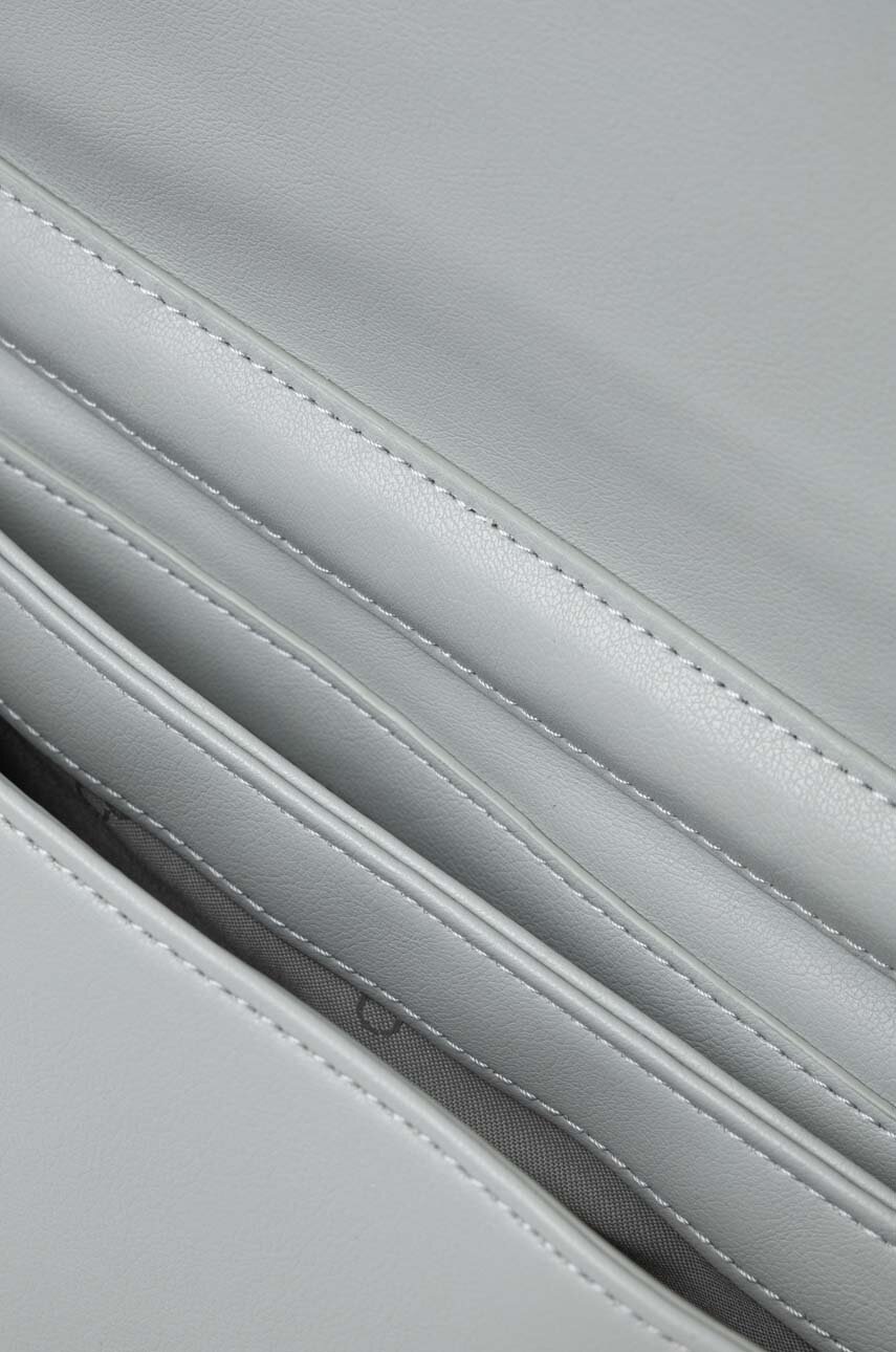 Τσάντα Calvin Klein χρώμα: γκρι φωτογραφία