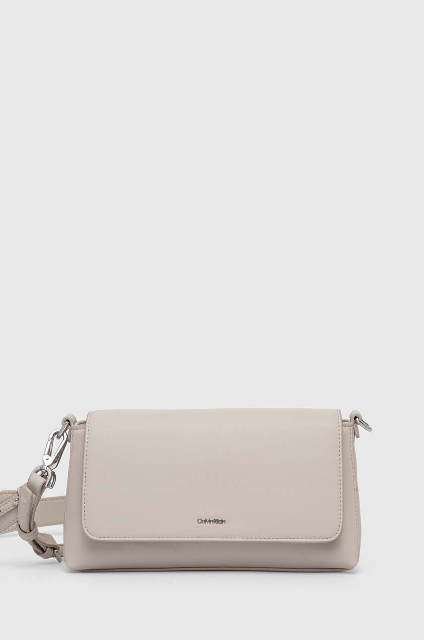 

Чанта Calvin Klein в бежово, Бежов