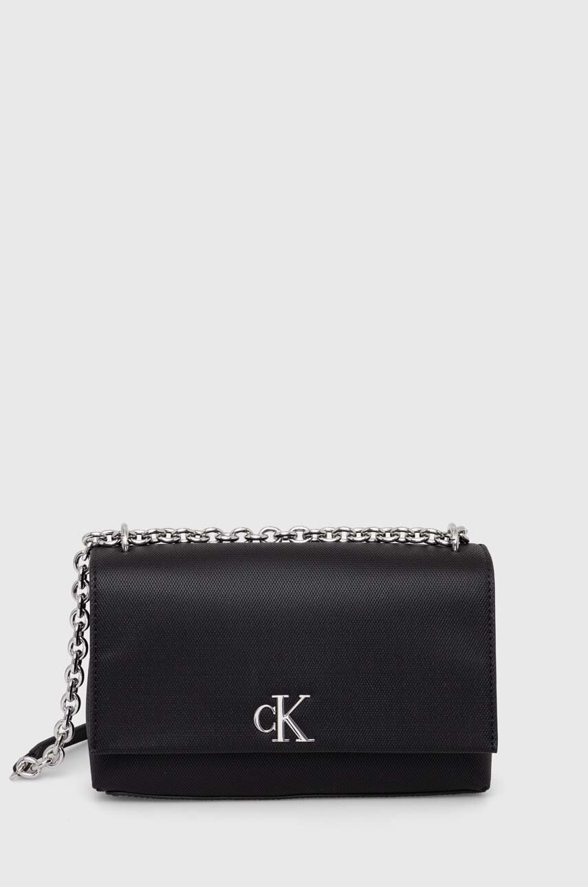 

Чанта Calvin Klein Jeans в черно K60K611951, Черен