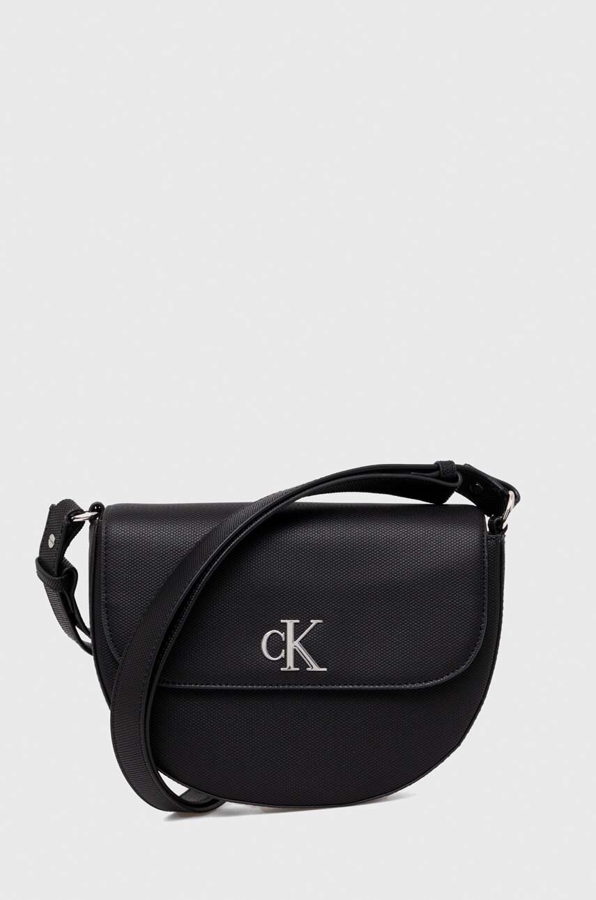 

Чанта Calvin Klein Jeans в черно K60K611961, Черен