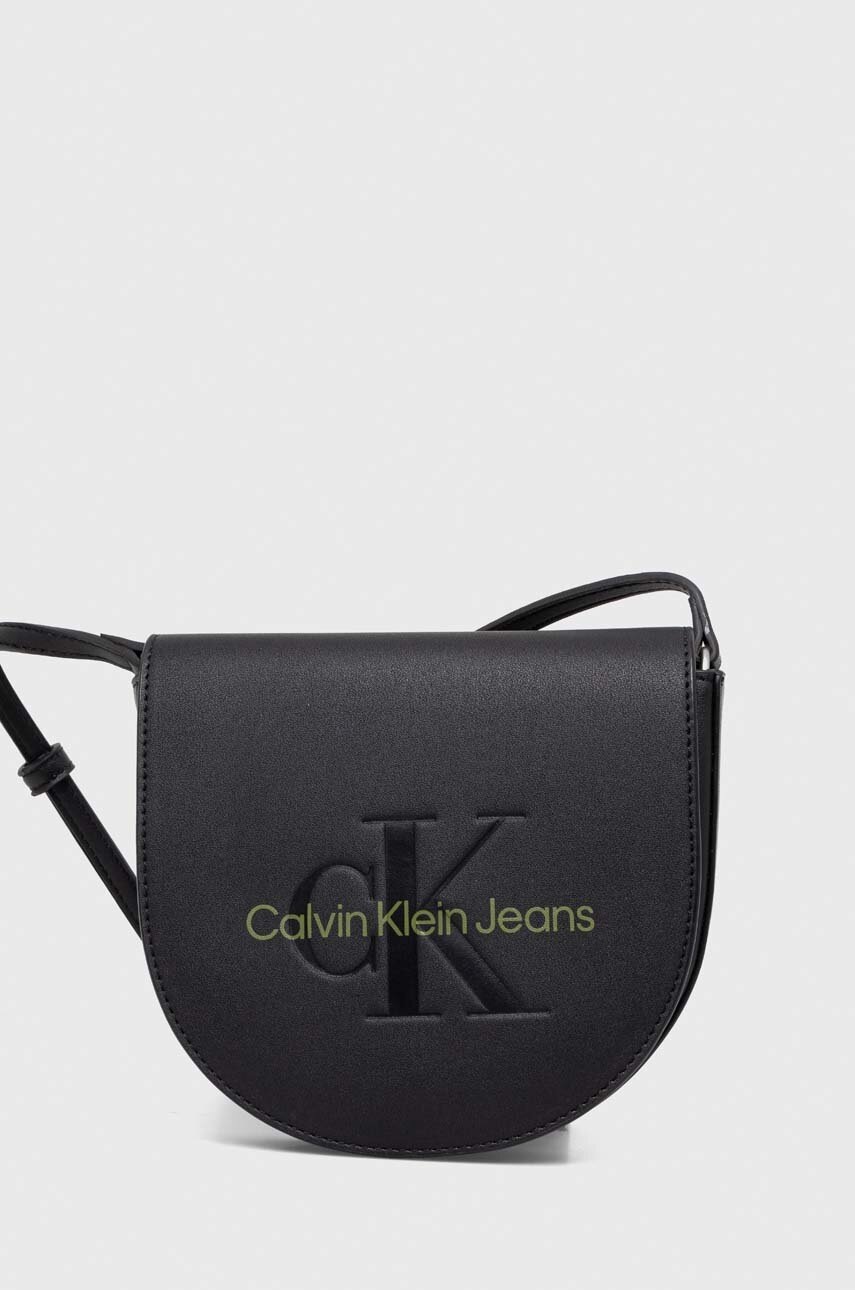 

Чанта Calvin Klein Jeans в черно K60K611966, Черен