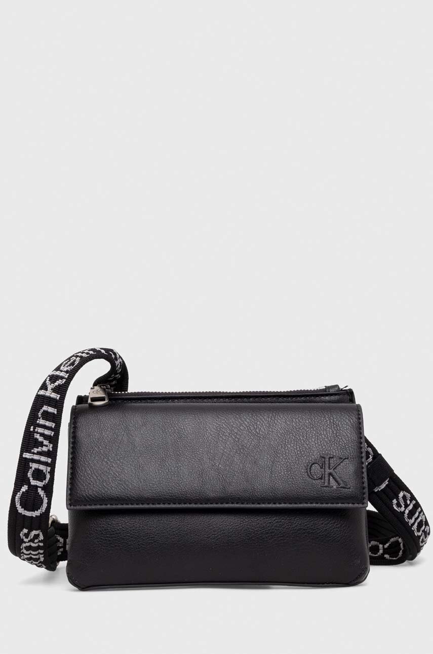 

Чанта Calvin Klein Jeans в черно K60K611968, Черен