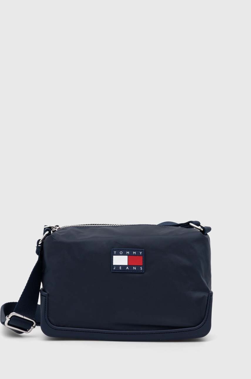 Tommy Jeans poșetă culoarea bleumarin AW0AW15950