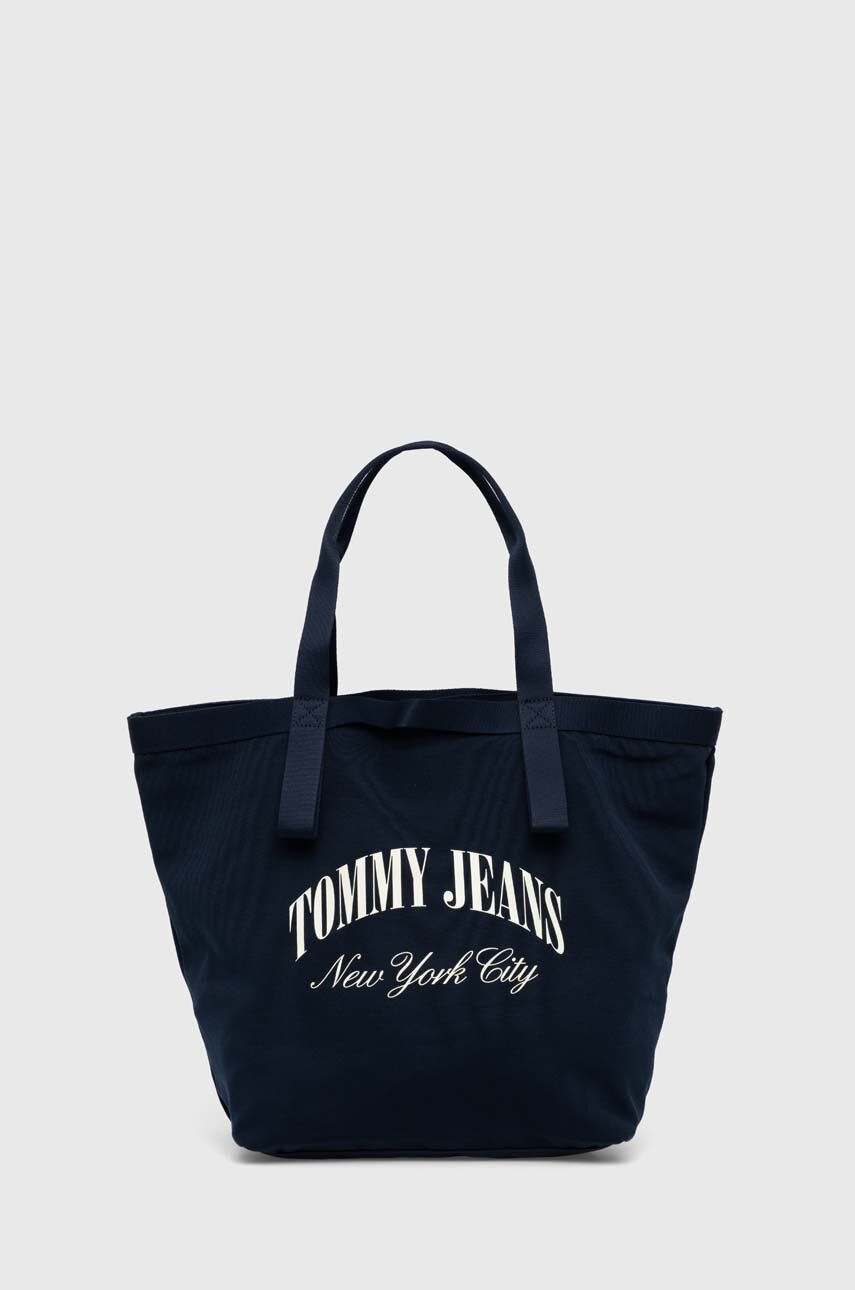 Tommy Jeans poseta culoarea albastru marin, AW0AW15953