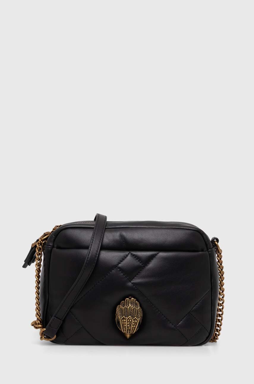 Kurt Geiger London poseta de piele culoarea negru Kurt Geiger London poseta de piele culoarea negru