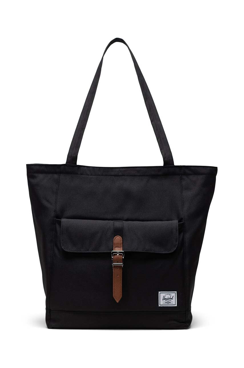 

Чанта Herschel Retreat Tote в черно, Черен