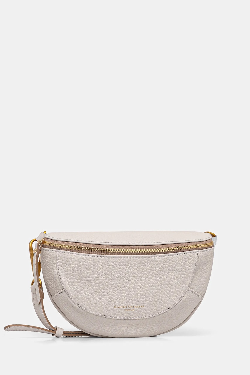 Gianni Chiarini poseta de piele culoarea alb