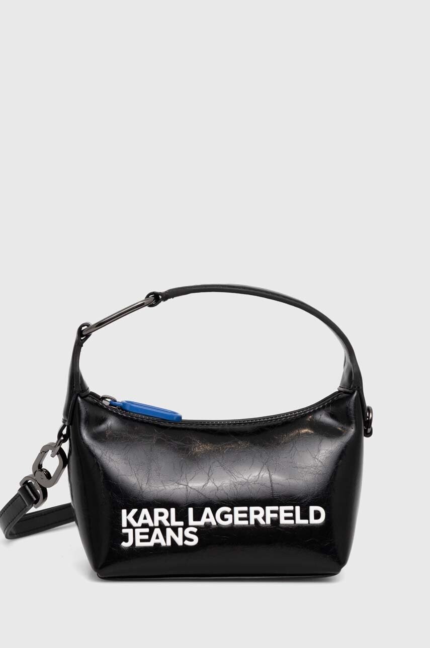 

Чанта Karl Lagerfeld Jeans в черно, Черен