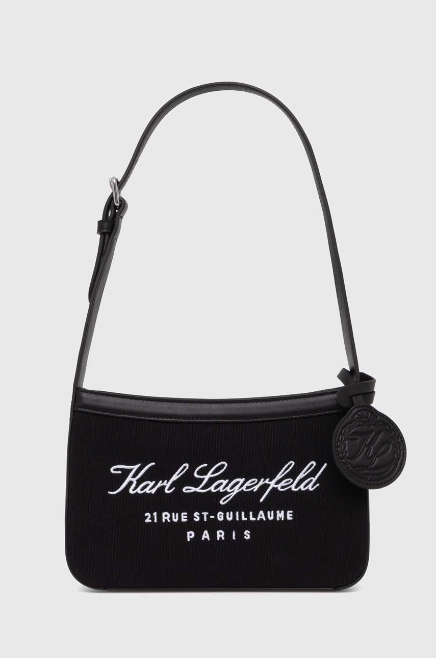 

Чанта Karl Lagerfeld в черно, Черен