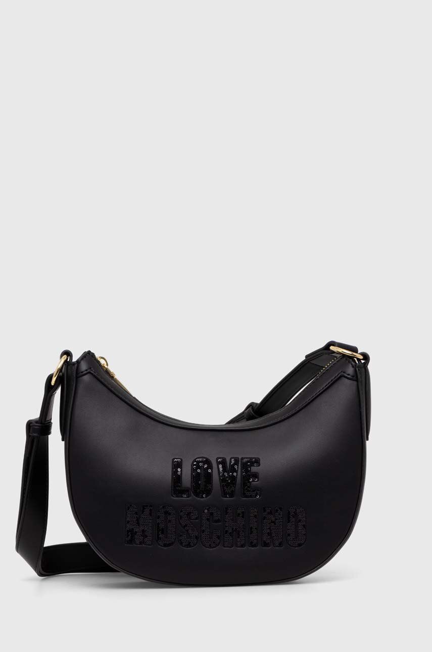 Love Moschino poseta culoarea negru