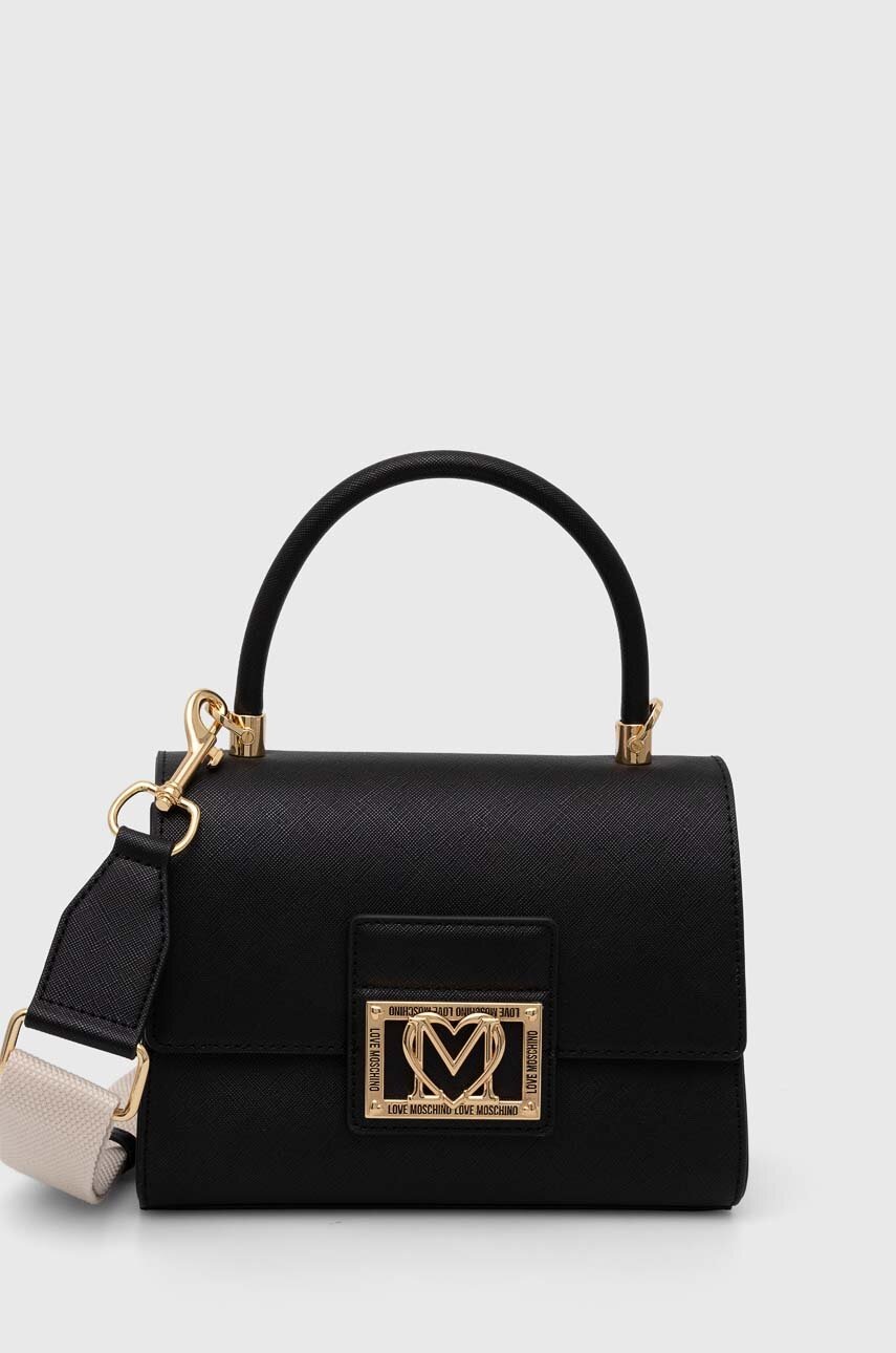 

Чанта Love Moschino в черно, Черен