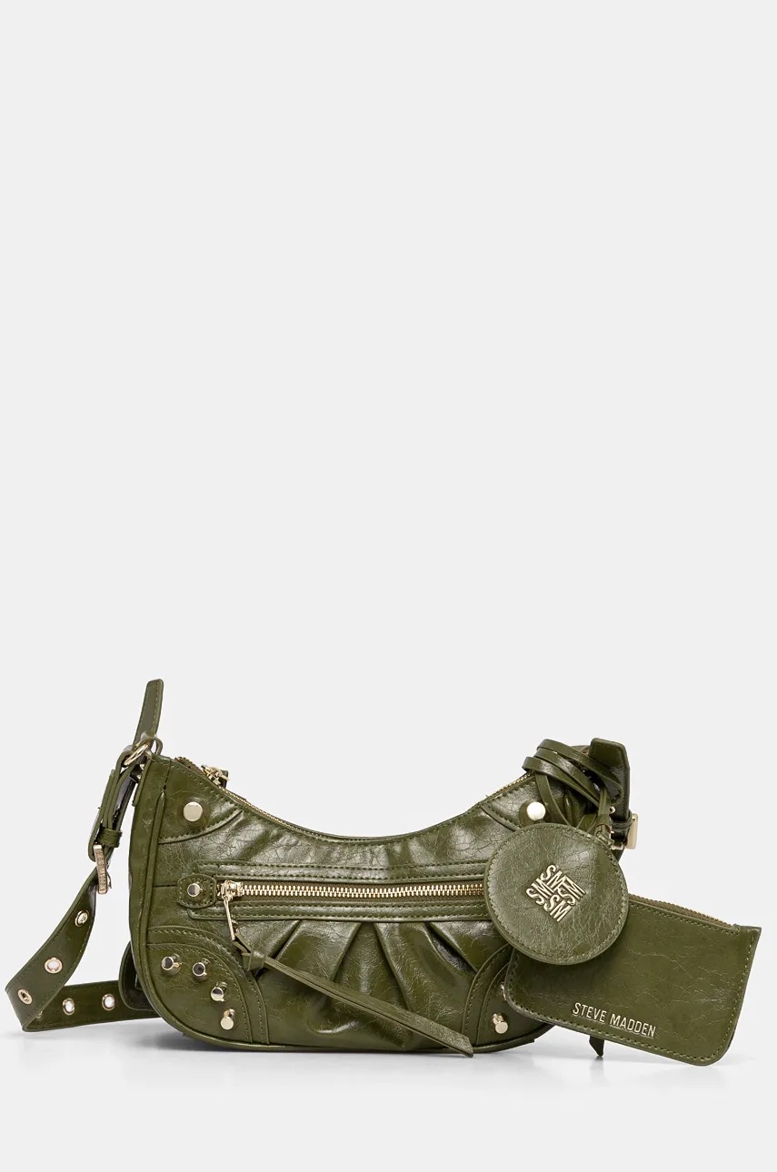 

Чанта Steve Madden Bglowing в черно, Зелен