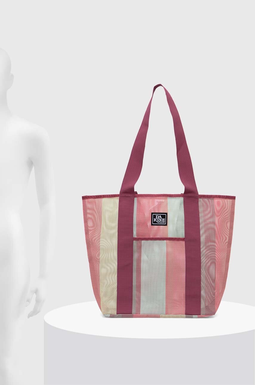 Τσάντα Dakine MESH TOTE χρώμα: ροζ, 10004086 φωτογραφία