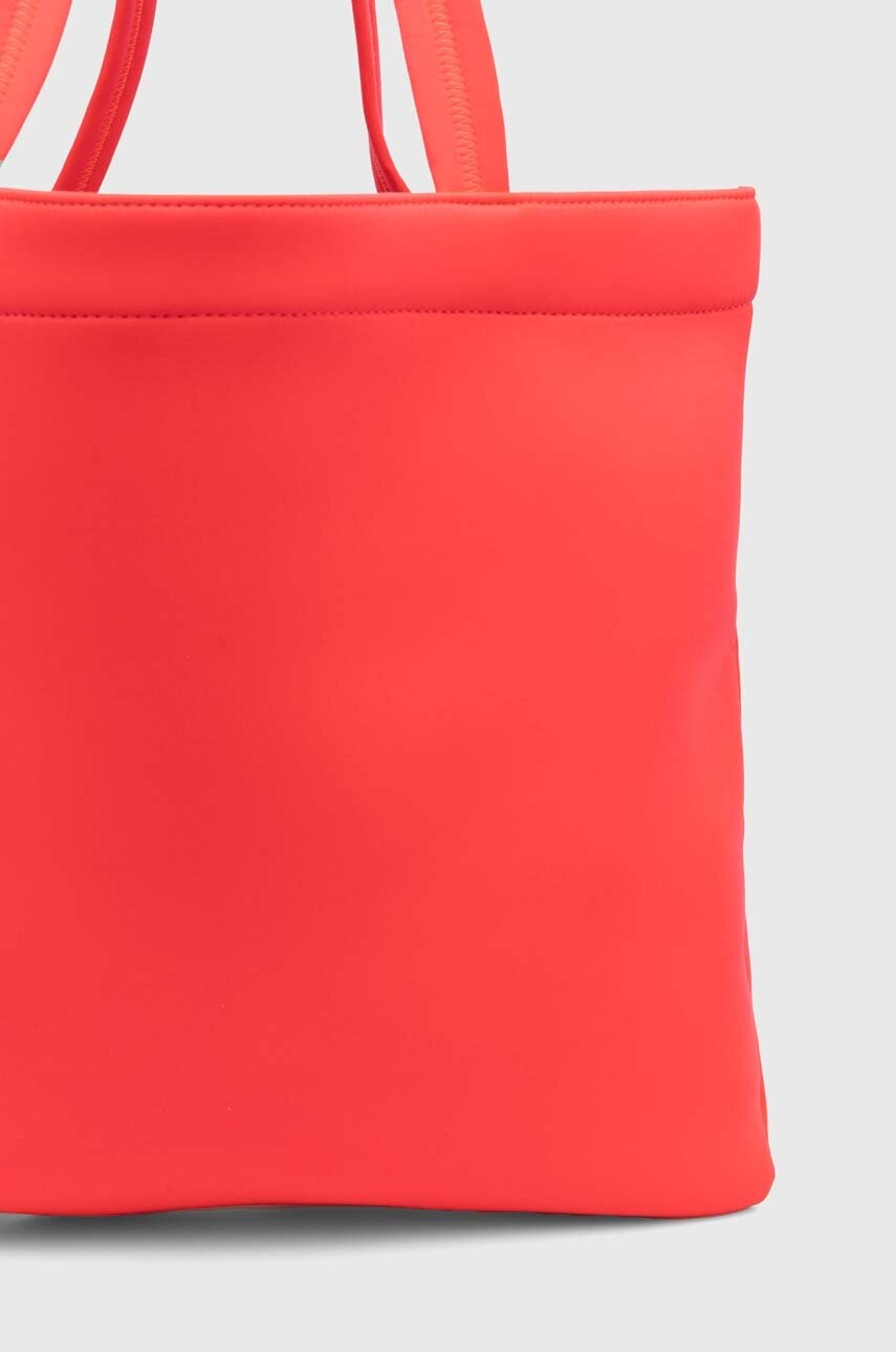 Τσάντα παραλίας Guess χρώμα: ροζ φωτογραφία