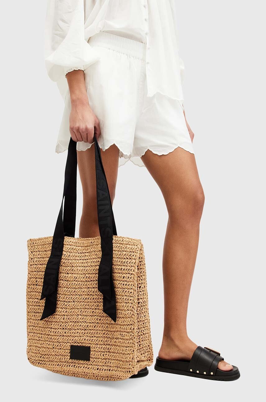 AllSaints nákupní taška dámská LULLAH N/S TOTE (obrázek 7)