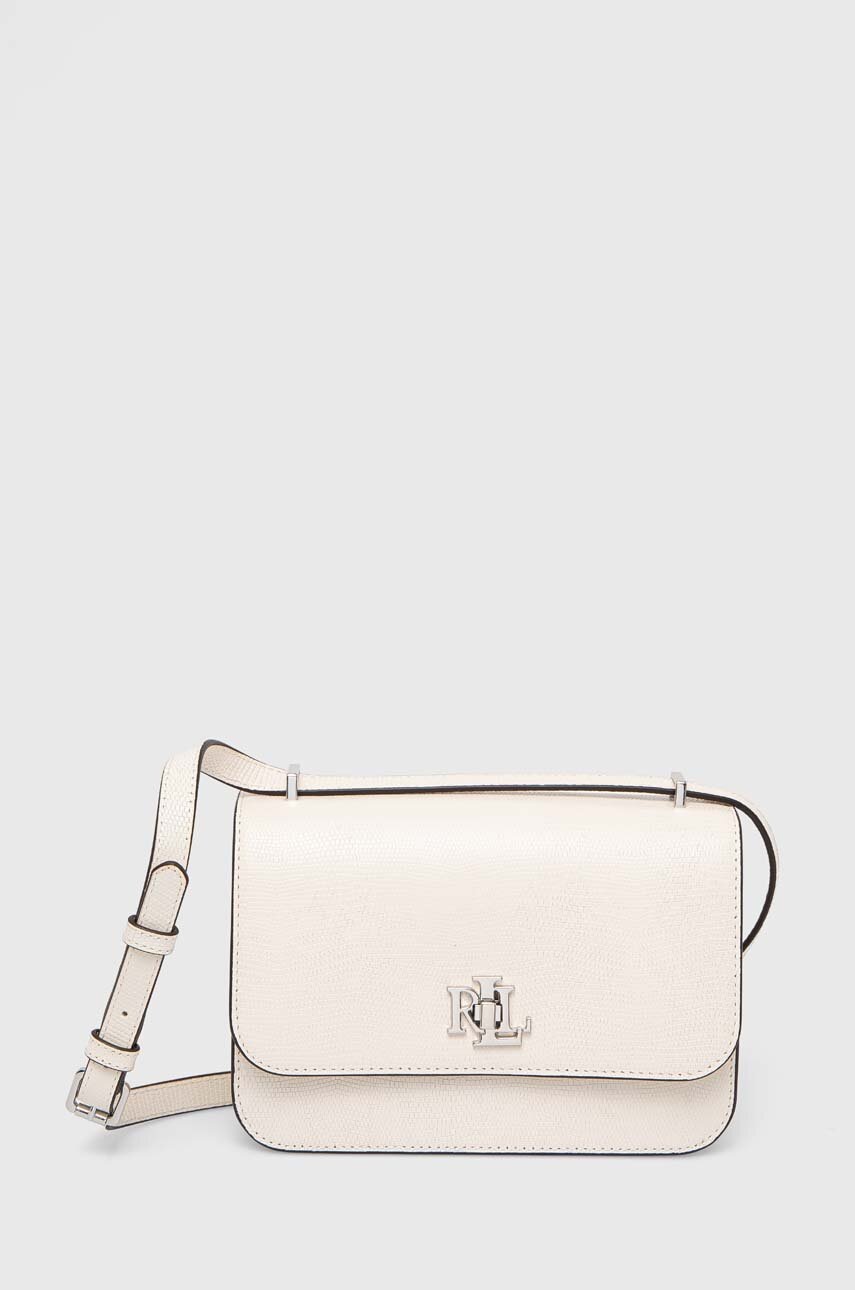

Кожена чанта Lauren Ralph Lauren в бежово 431934770, Бежов