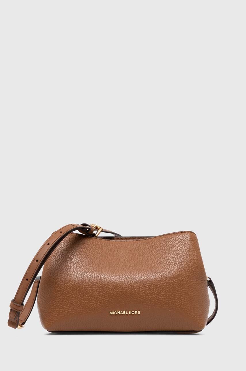 

Кожена чанта MICHAEL Michael Kors в кафяво 30F3G8KM2L, Кафяв