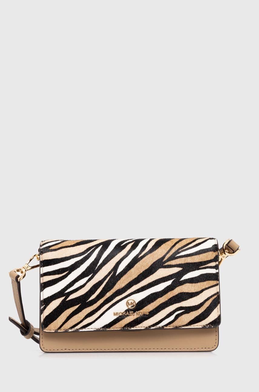 

Кожена чанта MICHAEL Michael Kors в черно 32F3GT9C5L, Черен