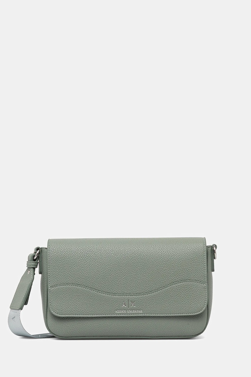 Armani Exchange poseta culoarea verde, 942912 CC783