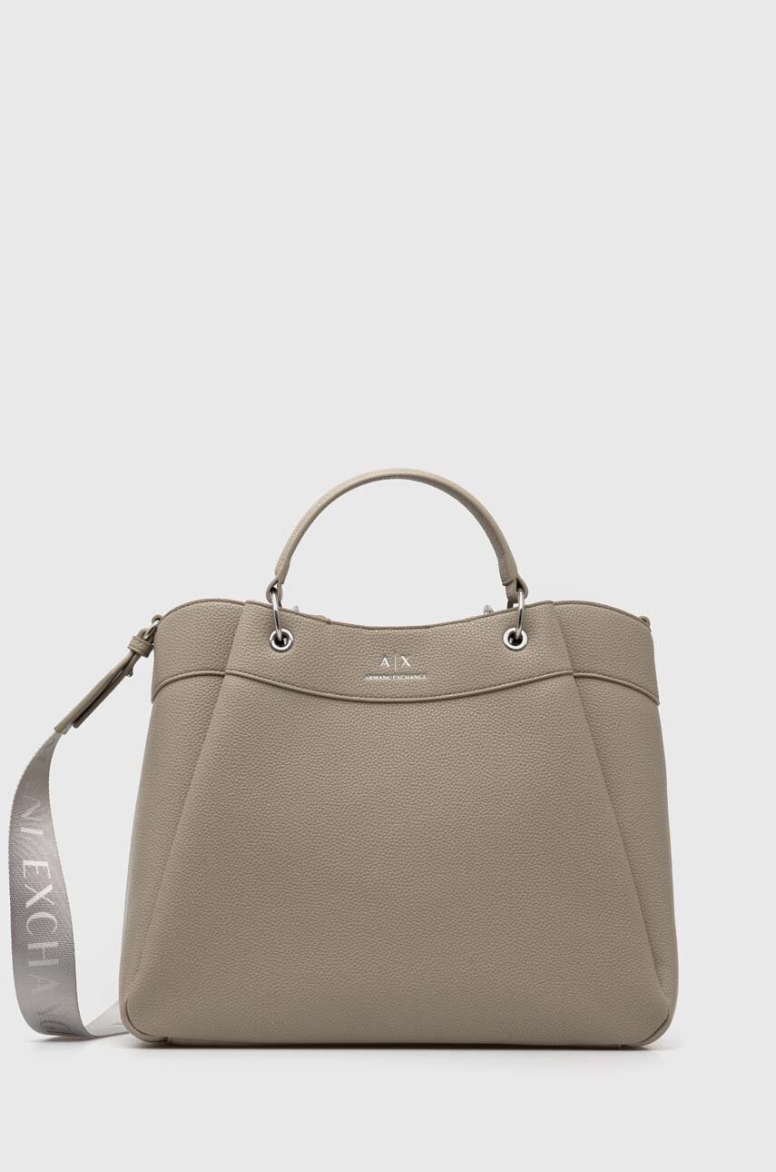 

Чанта Armani Exchange в бежово, Бежов