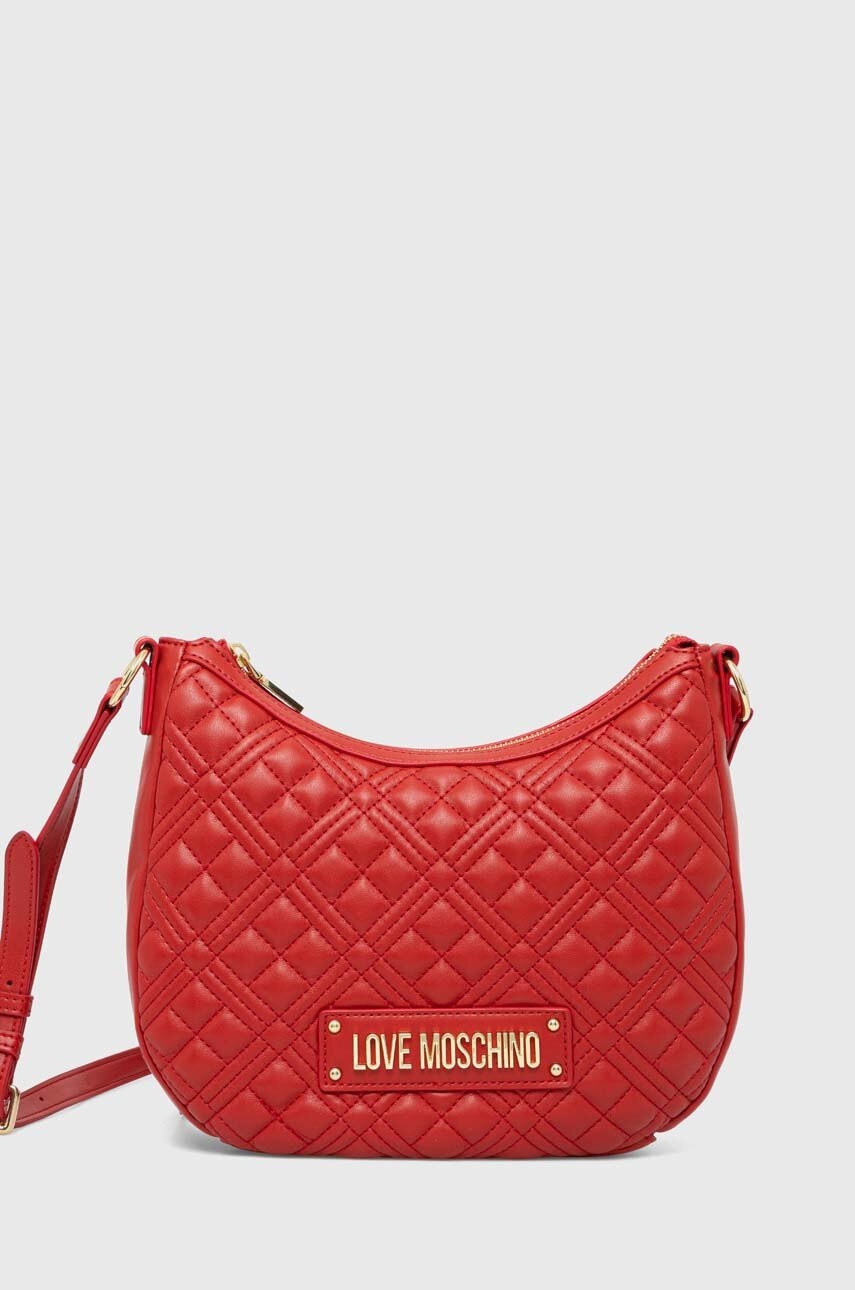 Love Moschino poseta culoarea rosu, JC4015PP1CLA0500