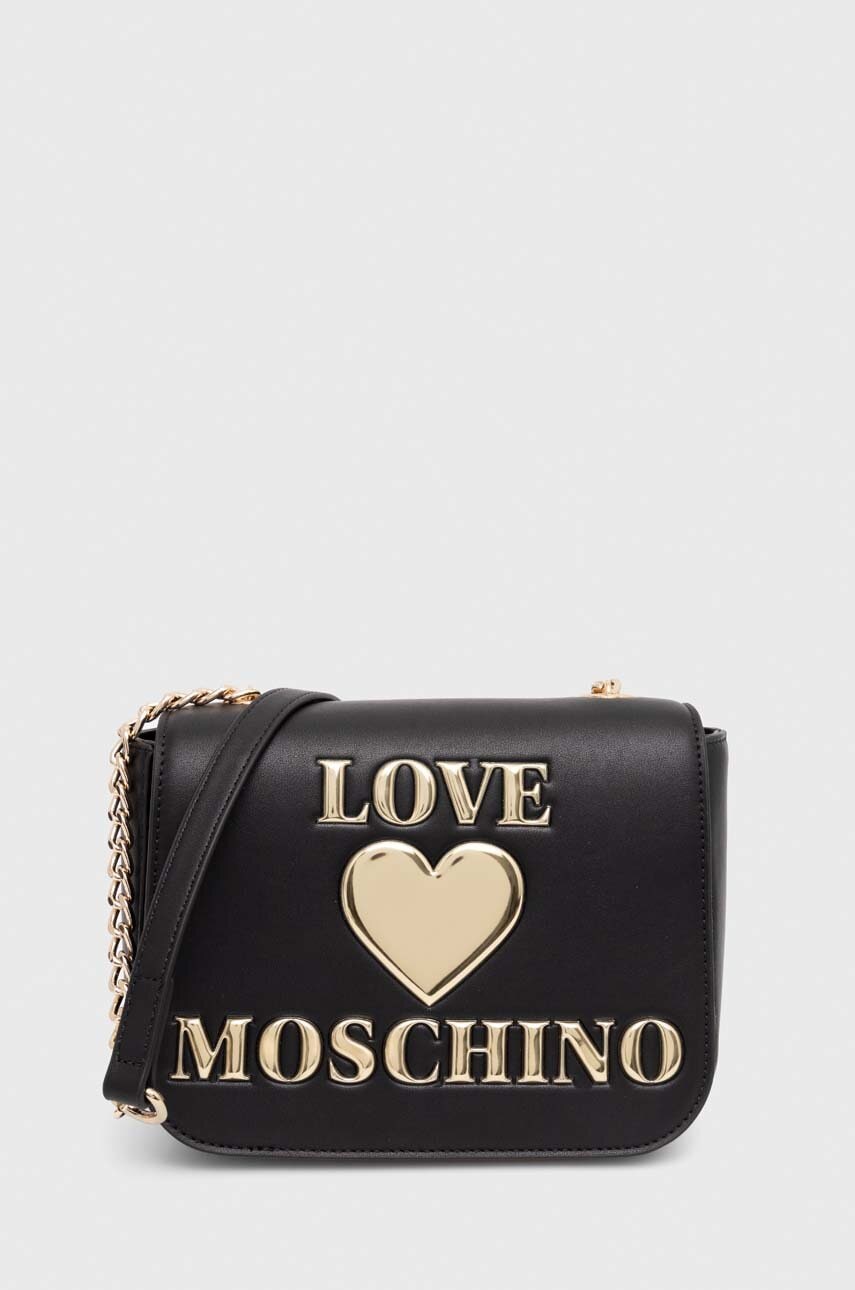 Love Moschino poseta culoarea negru, JC4052PP0CLF0