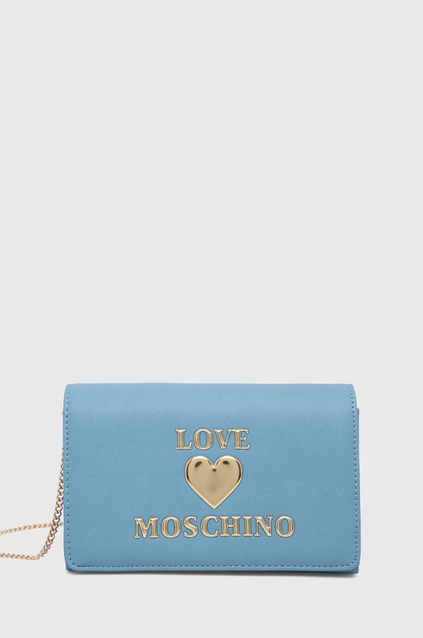 

Чанта Love Moschino в синьо JC4083PP1CLF0, Син