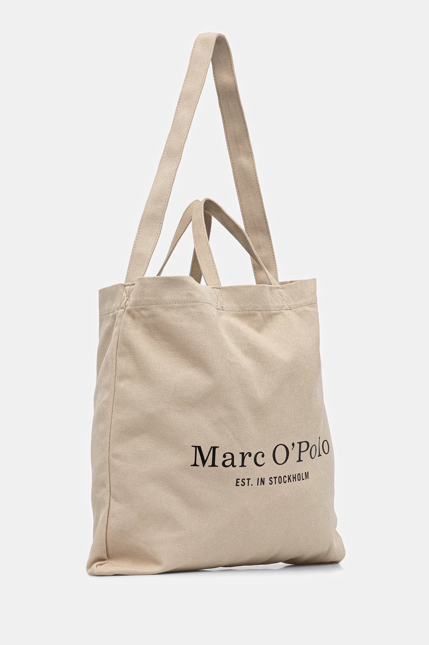 Хлопковая сумка Marc OPolo цвет бежевый B0118680301800