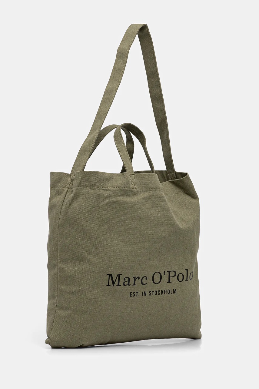 Хлопковая сумка Marc OPolo цвет зелёный B0118680301800