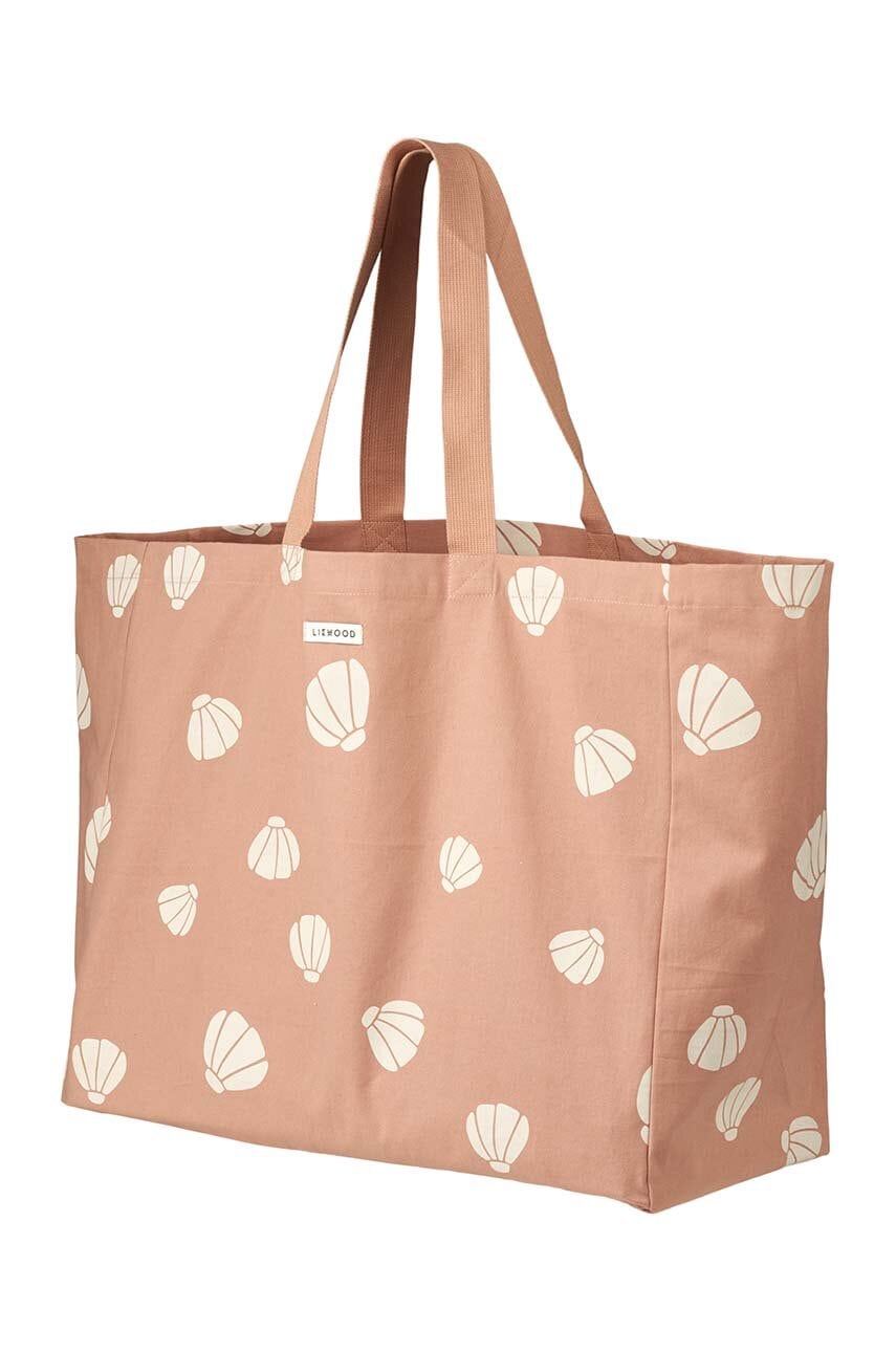 Liewood geanta de bumbac Maxi Totebag culoarea roz