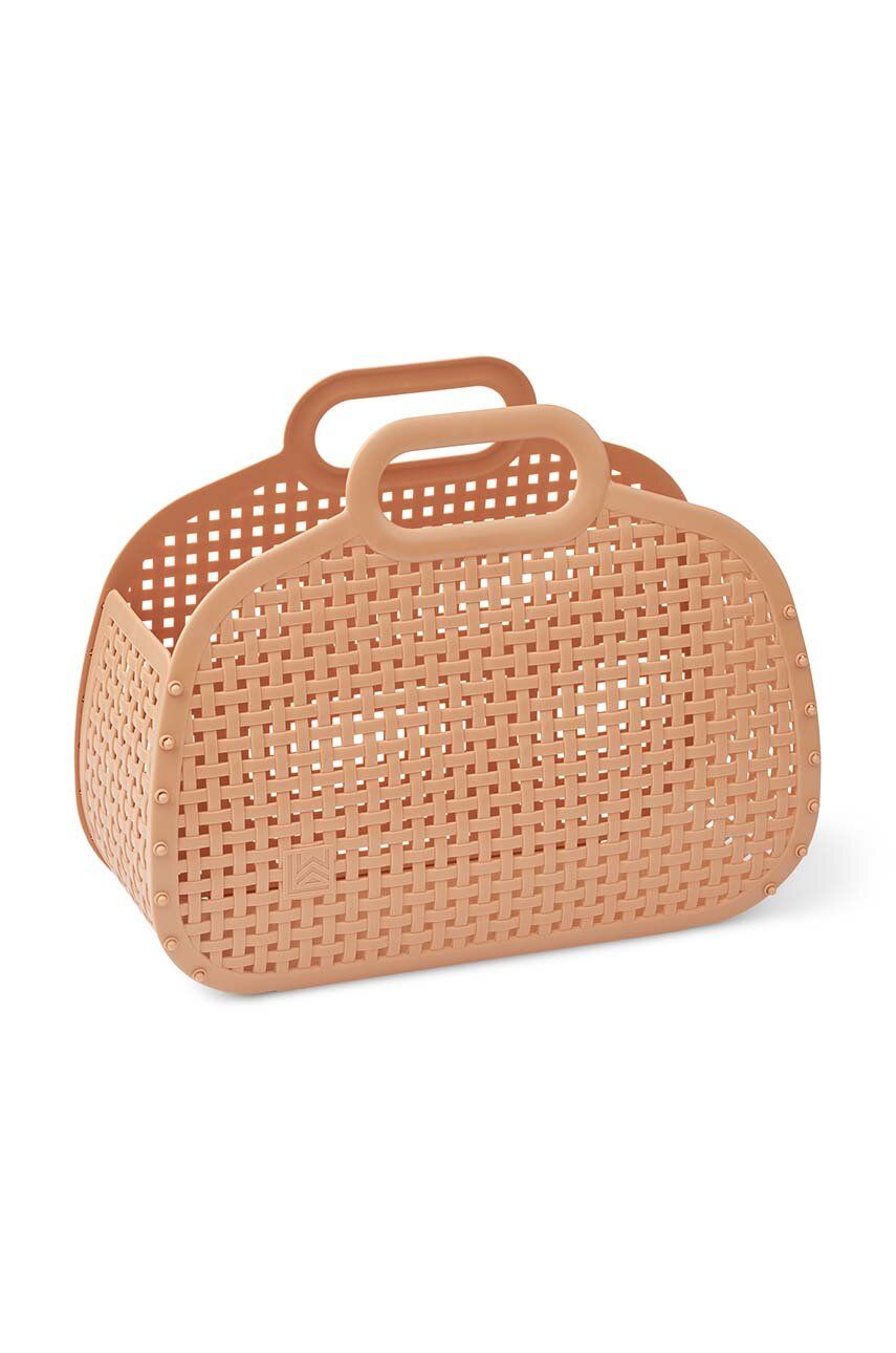 Liewood geanta cosmetice Adeline Basket culoarea portocaliu