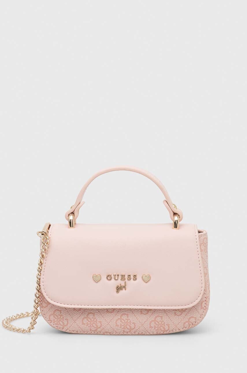 

Детска чанта Guess в розово, Розов