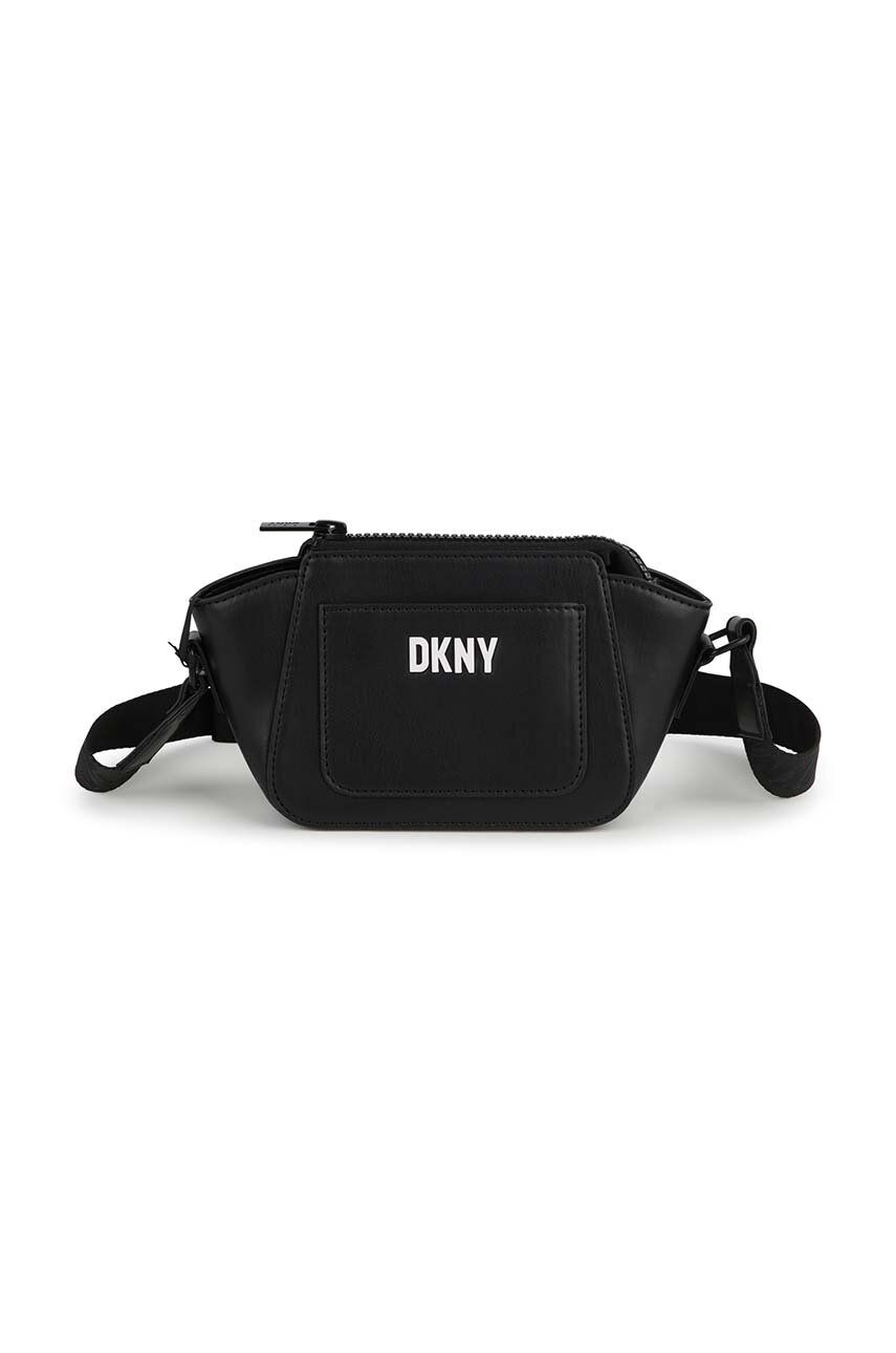 

Детска чанта Dkny в черно, Черен