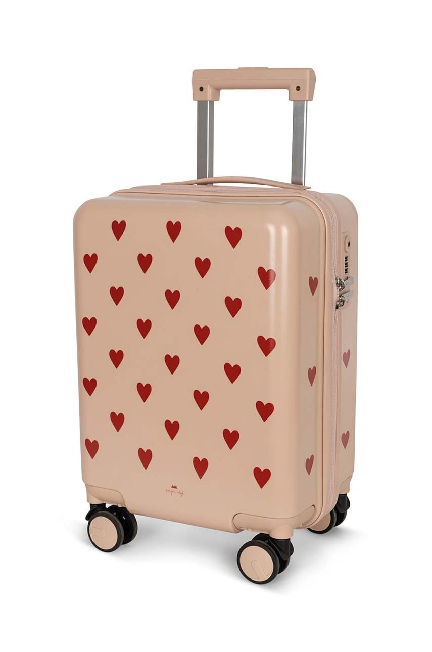 Детский чемоданчик Konges Sløjd цвет розовый Детский чемоданчик Konges Sløjd цвет розовый