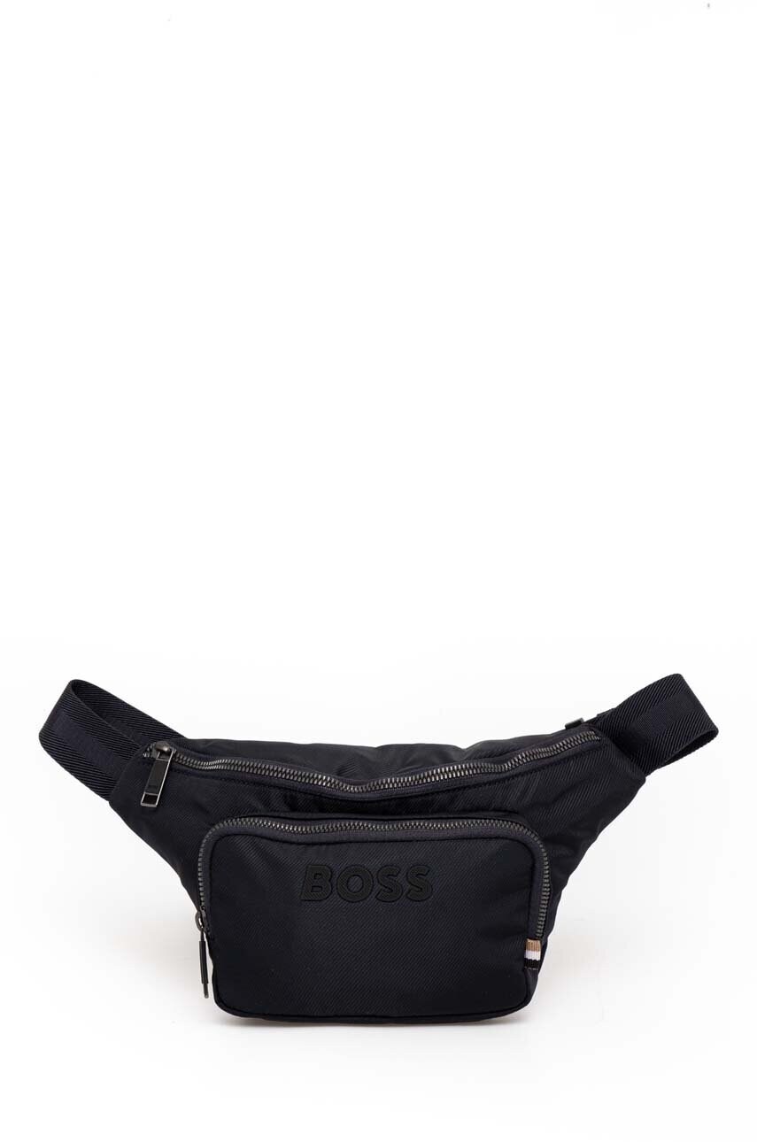 BOSS borseta culoarea albastru marin BOSS borseta culoarea albastru marin