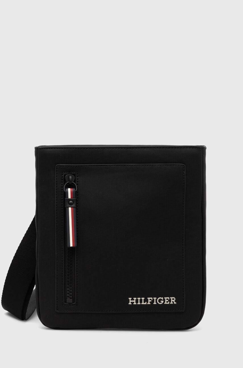 

Чанта за кръст Tommy Hilfiger в черно AM0AM11783, Черен