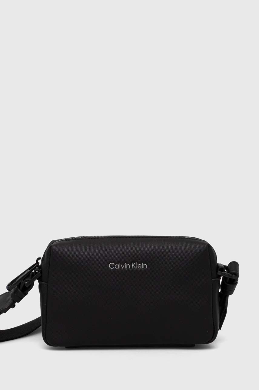 

Чанта през рамо Calvin Klein мъжка в черно K50K511214, Черен