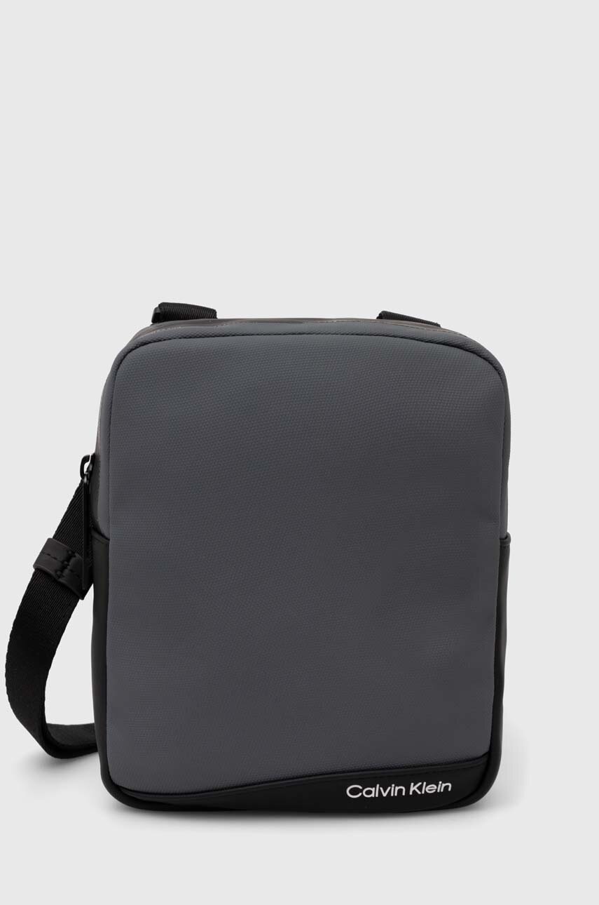 

Чанта през рамо Calvin Klein в сиво K50K511252, Сив