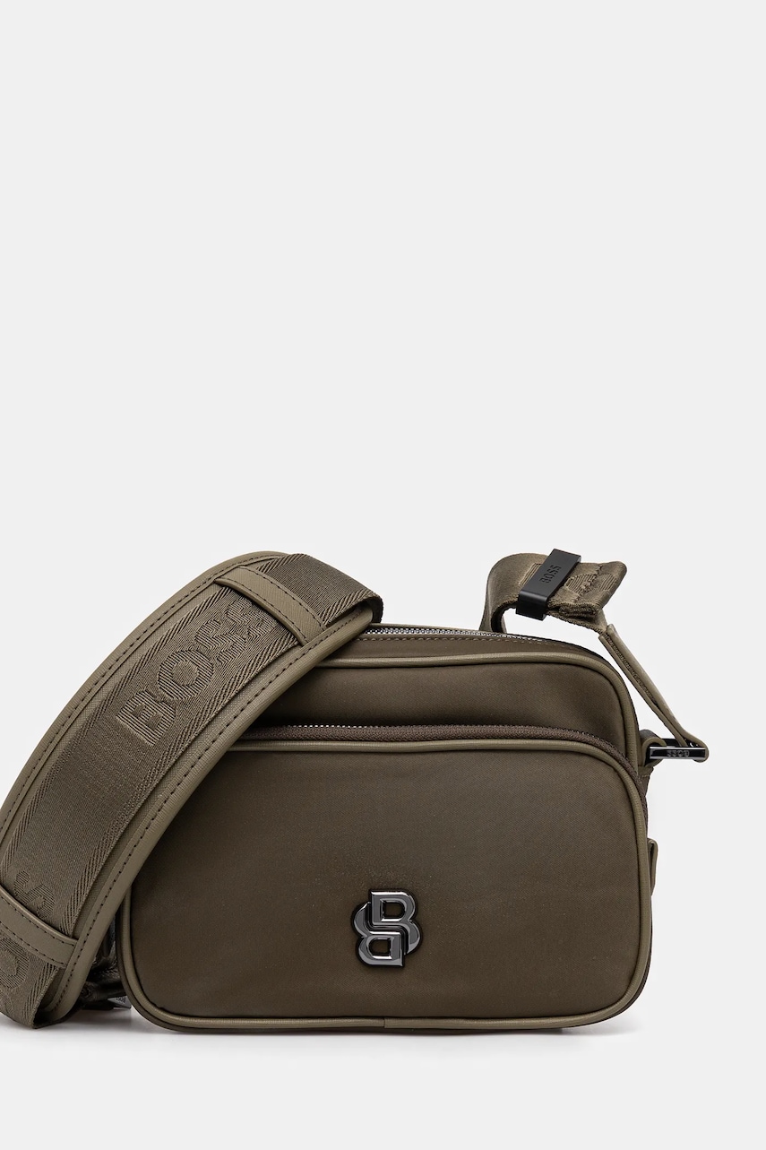 BOSS borseta culoarea verde BOSS borseta culoarea verde