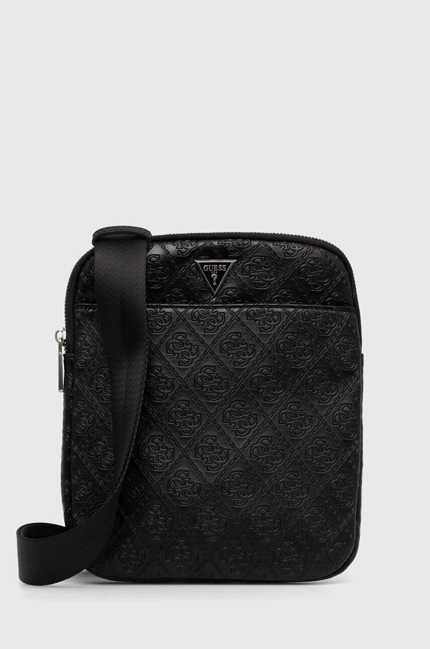 

Чанта през рамо Guess MILANO в черно HMMILO P4223, Черен