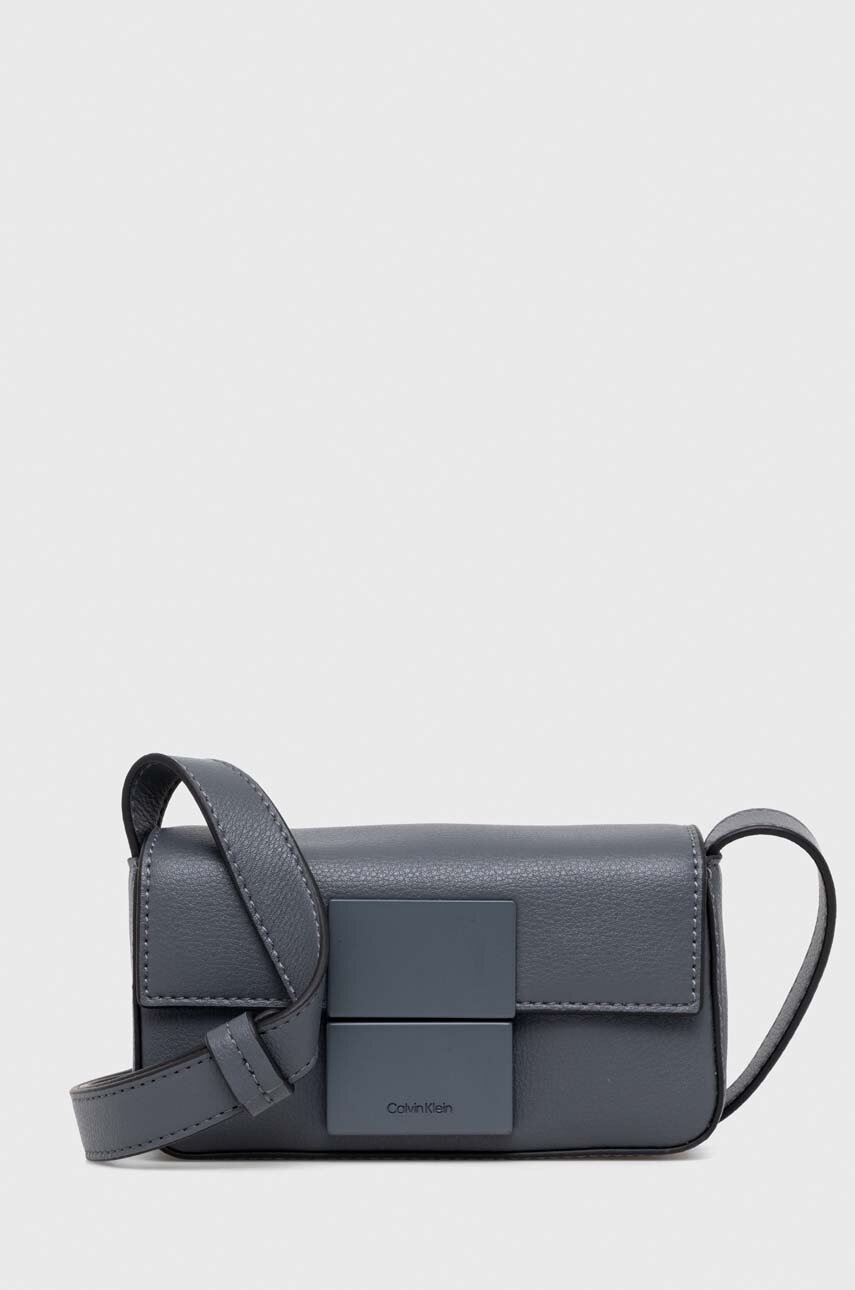 

Чанта през рамо Calvin Klein в сиво K50K511650, Сив