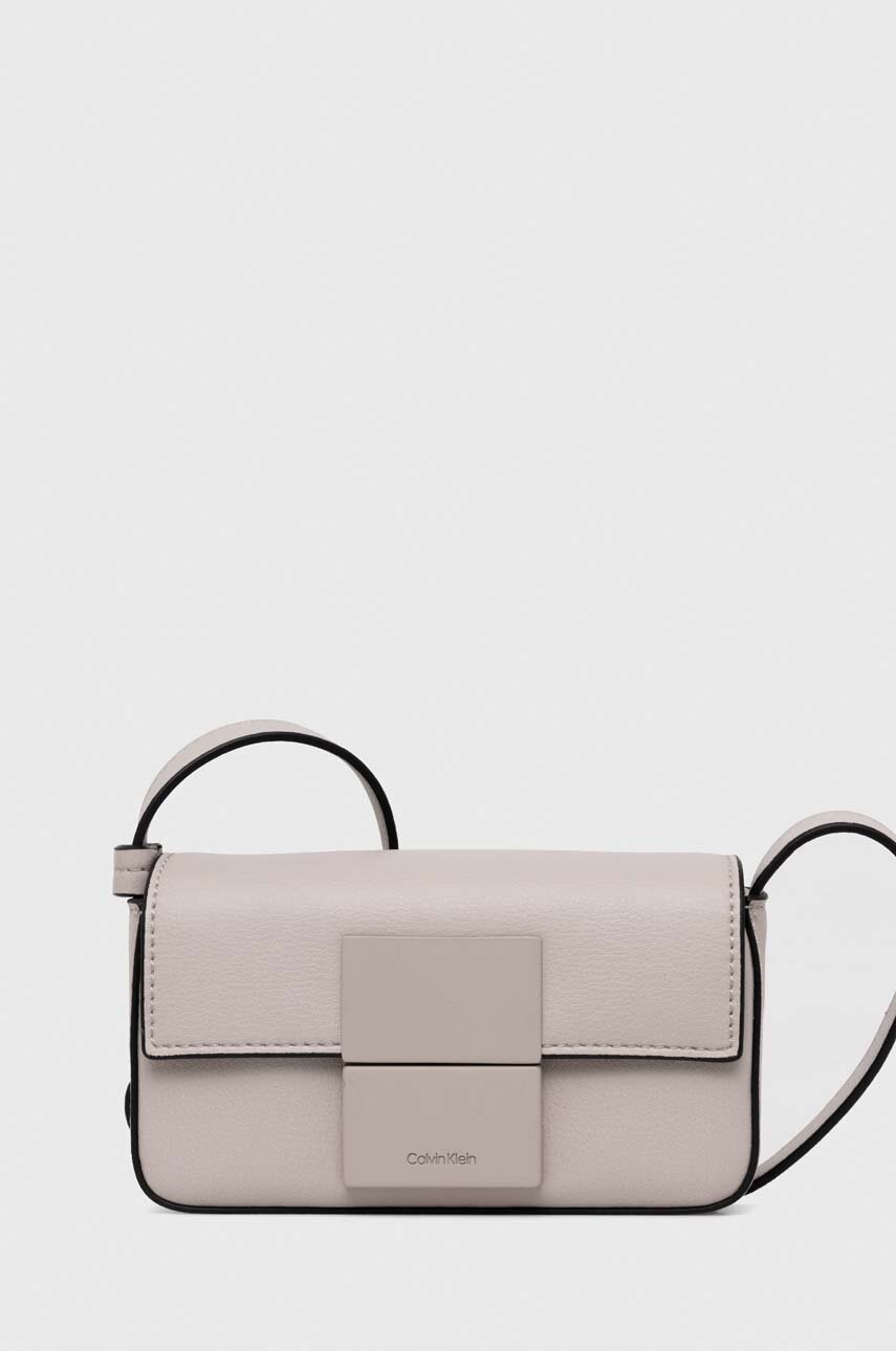 

Чанта през рамо Calvin Klein в сиво K50K511650, Сив