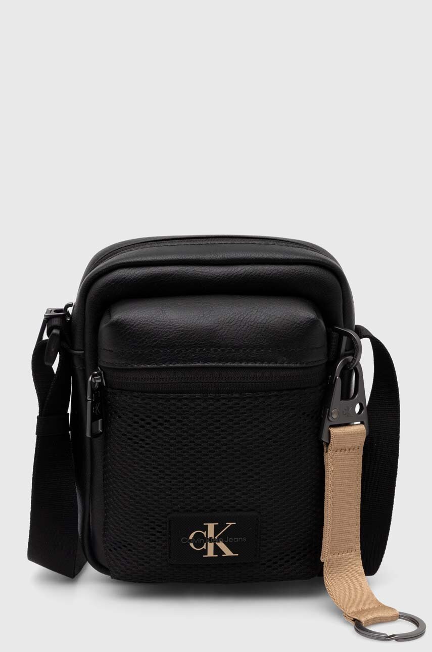 

Чанта през рамо Calvin Klein Jeans в черно K50K511778, Черен