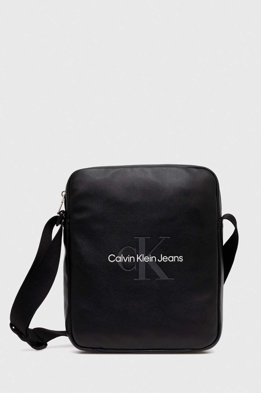 

Чанта през рамо Calvin Klein Jeans в черно, Черен