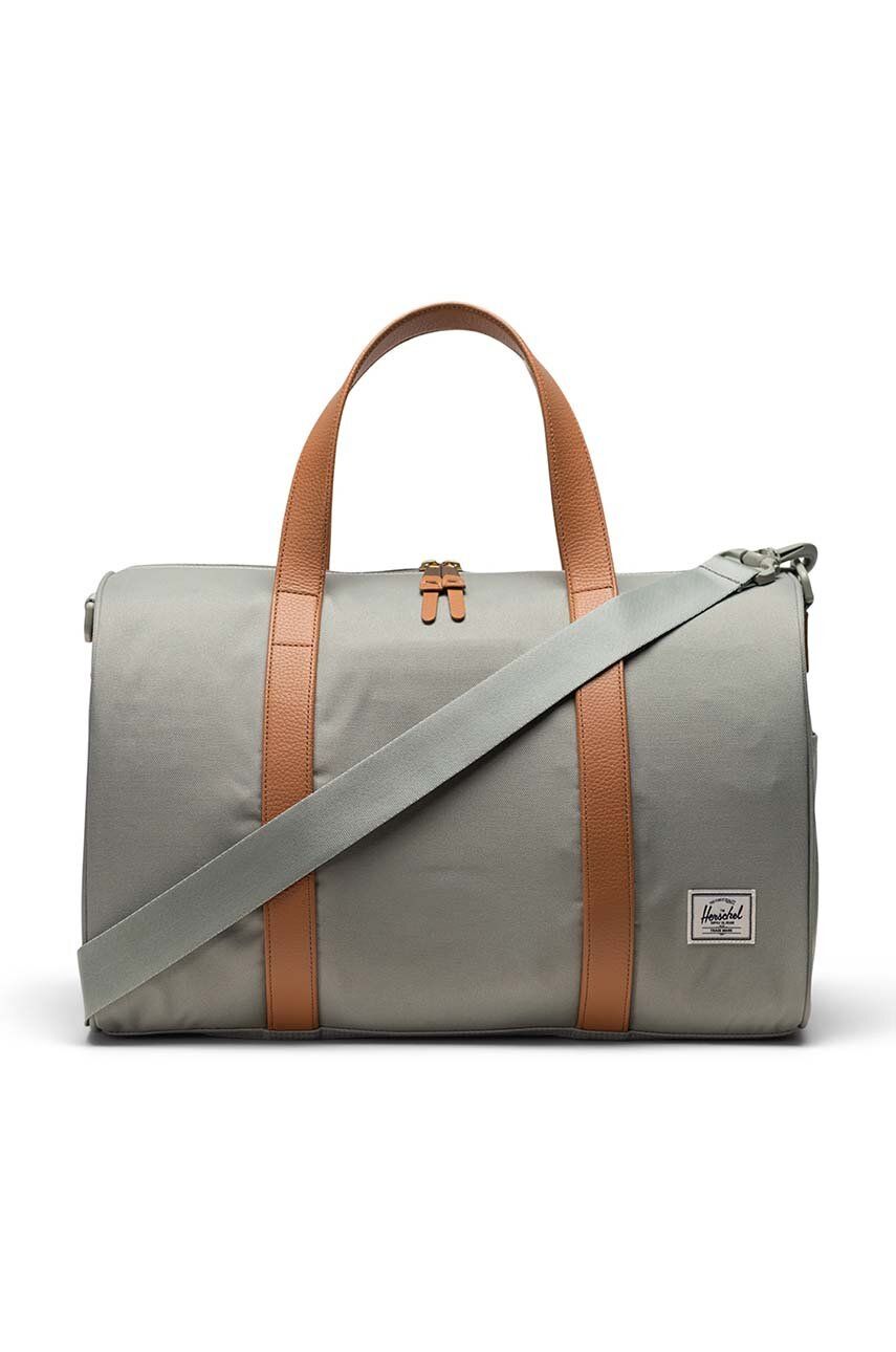 Herschel geanta Novel Carry On Duffle culoarea verde