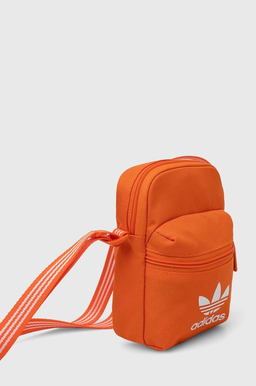 Σακίδιο adidas Originals χρώμα: πορτοκαλί, IR5438 φωτογραφία