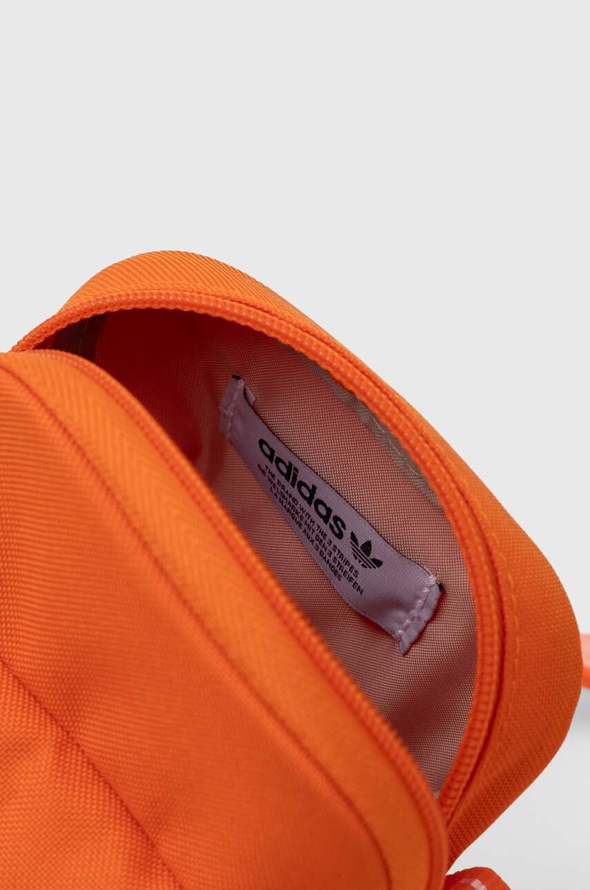Σακίδιο adidas Originals χρώμα: πορτοκαλί, IR5438 φωτογραφία
