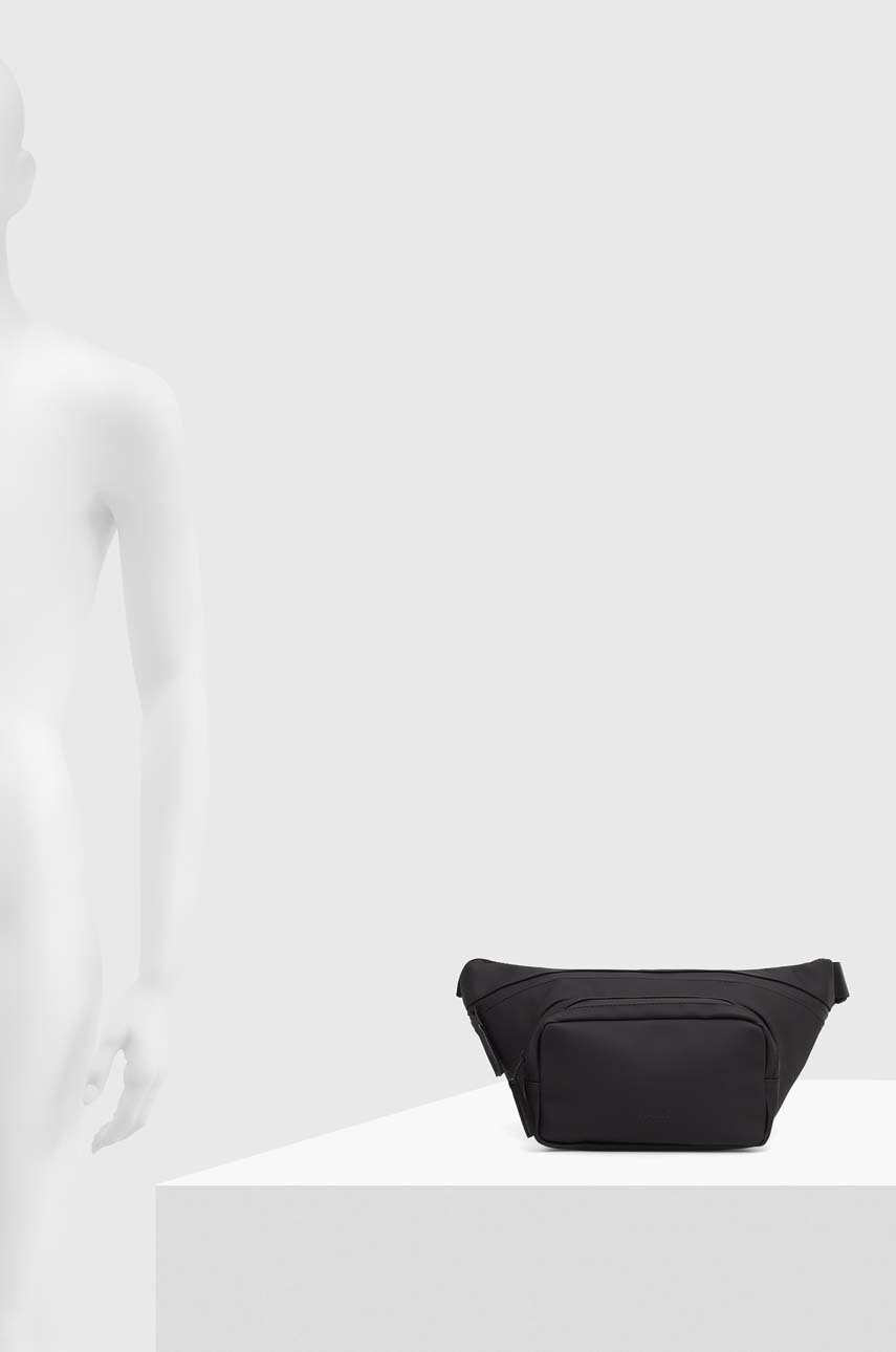 Сумка на пояс Rains 14720 Crossbody Bags колір чорний 