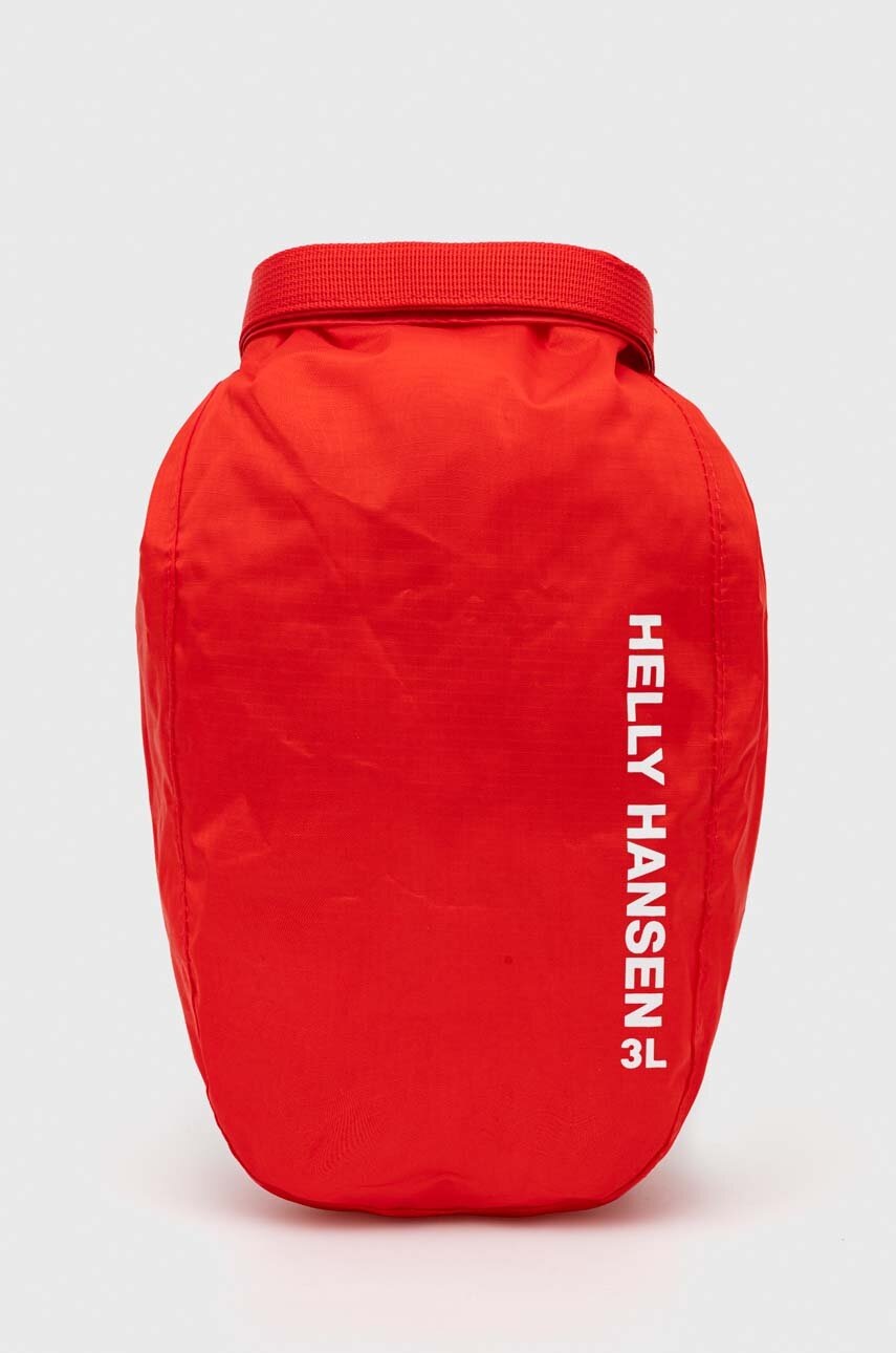 Helly Hansen geantă impermeabilă Light 3L culoarea rosu, 67372