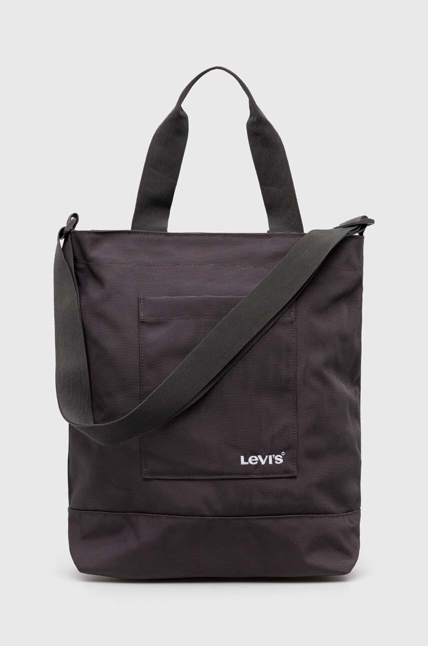 Levi's geanta culoarea gri